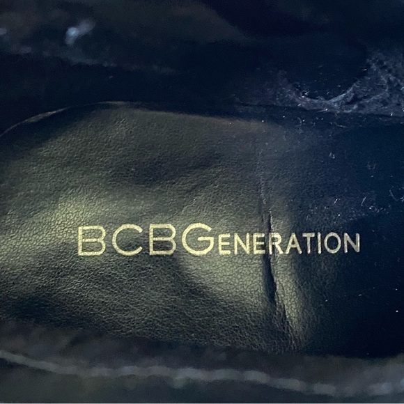 BCBGeneration Axton Black Ankle Booties Boots Women’s Size 6.5 - Picture 8 of 9